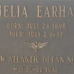 amelia earhart plaque