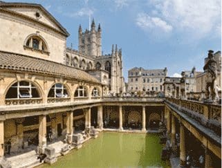 roman baths in bath